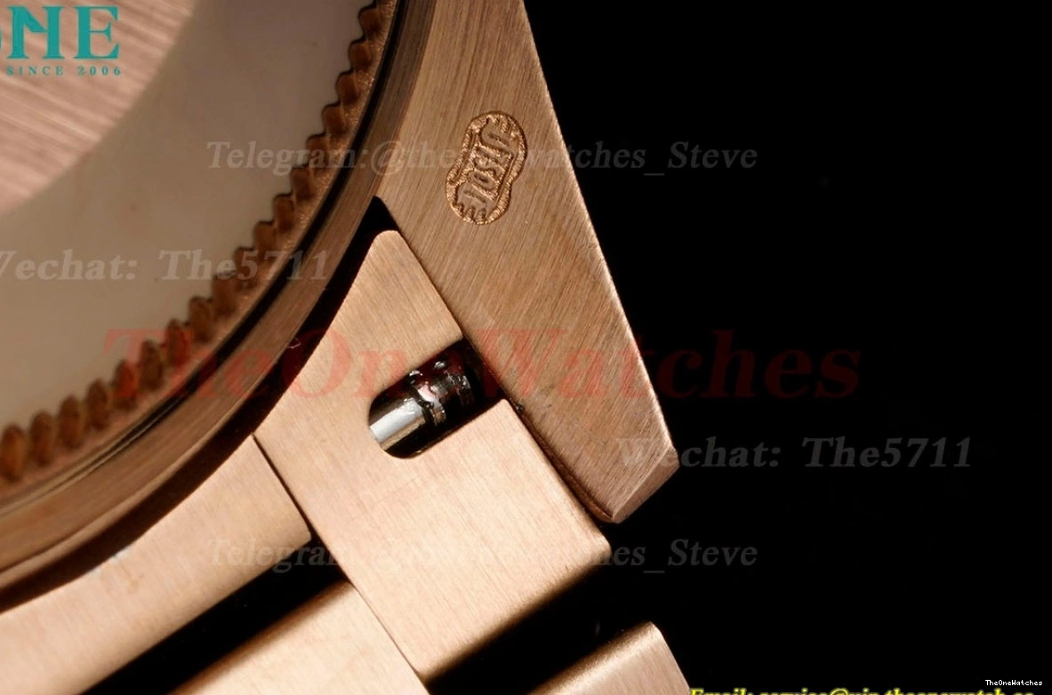 Dia RG JDF Datejust A2824 31mm White Flower RG Dial 0401